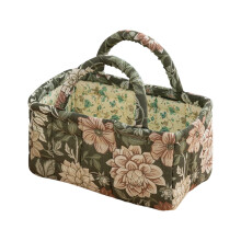 Poubelle en tissu pour fournitures de bureau, cosmétiques ou-N12