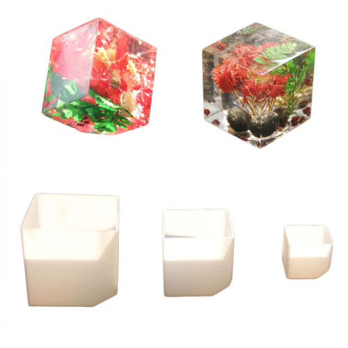 3Pcs Silicone Mould Suitable For Making Customes Resin Decoration