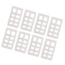 8Pcs Invisible Curtain Brackets Durability Clear Curtain Support