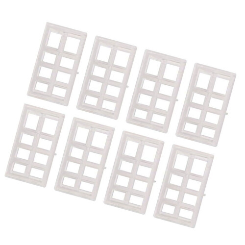 8Pcs Transparent Mounting Spacers For Blinds Shades And Various