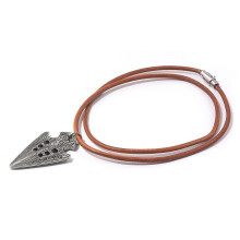 Alloy Arrows Pendant Necklace Unisex Jewelry Chain Necklaces