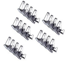Set Of 20 Clear Plastic Display Support Stands Set Ideal For-20