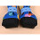 Combinaisons colorées de chien de corps de garde de jambe-M Bleu 6