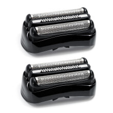 2 stuks 21B scheermesjes, compatibel met de Braun Series 3 vervangingskop en de Braun S3 nat- en droogvervangingskop.