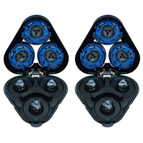 2 Pcs Razor Replacement Shaver Head Compatible with Philips Series 5000 S5078 S5079