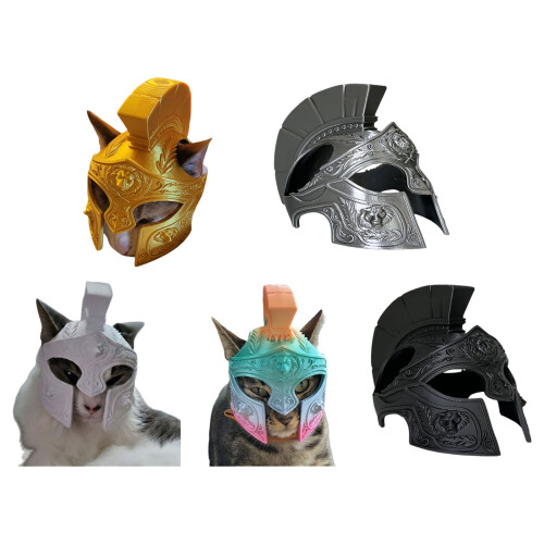 Decoratieve Centurions-stijlenhelm Rollenspel Romeinse helm-Wit 2