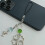 Large Four Leaf Clovers And Dolphin Charm Silver Alloy Keychain 6