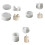 Striped Silicone Mould Roman Column For DIY-Bow  Storage 2