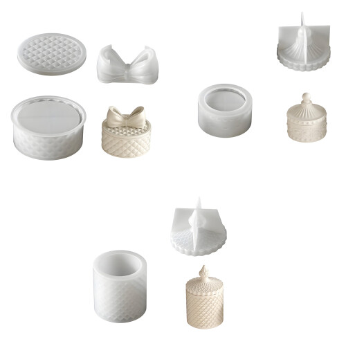 Striped Silicone Mould Roman Column For DIY-Bow  Storage 1