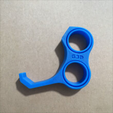 (8*7.8*1.5cm, 蓝色) Ergonomic integrated design of mobile phone grip, multifunctional glass handle, and stress relief tool