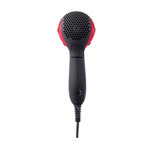 Travel 1200W Hair Dryer Folding Handle Red 1