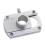 (Silver) Hole 20mm Sme Conversion Arm Phono Arm Base For Vinyl Record Player New-AM 1