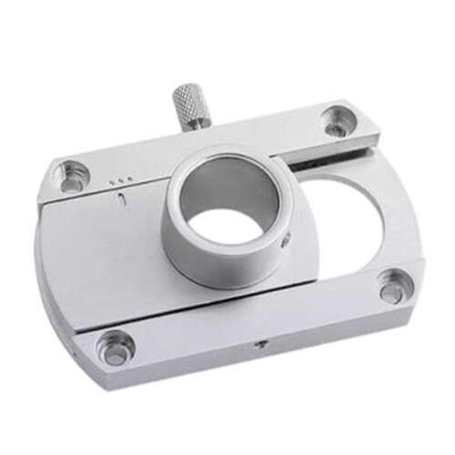 (Silver) Hole 20mm Sme Conversion Arm Phono Arm Base For Vinyl Record Player New-AM