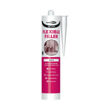 DEC-MATE FLEXIBLE FILLER Quick Drying Interior Decorators Caulk Sealant Bond EU4