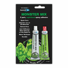 2x 14g Glue Monster Mix 2 Part Epoxy Adhesive Bonding Multi Purpose DIY Resin UK
