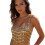 Multi Layer Sparkly Crystal Crop Tank Top for-light gold os 1