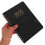 1PU Notebook Agenda PU Noir Pour Maison Avec Suivi Complet 5