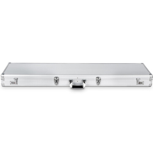 Lockable Silver Gun Case with Foam Insert