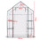 Skleník s policemi, PVC kryt, 143 x 73 x 195 cm 3