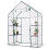 Skleník s policemi, PVC kryt, 143 x 73 x 195 cm 5