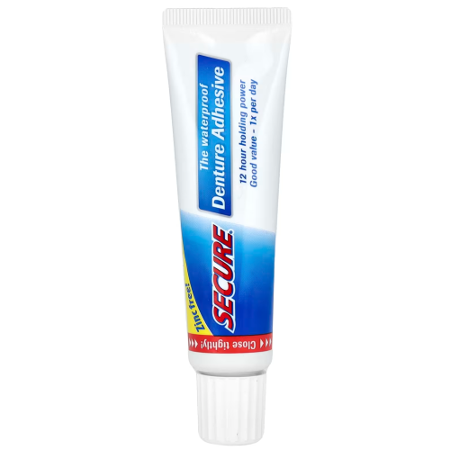 Secure Denture, The Waterproof Zahnhaftcreme, 1,4 oz (40 g)