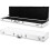 Lockable Silver Gun Case with Foam Insert 3