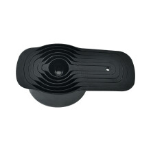 (Black) Set da 6 pezzi in plastica PP colorata composto da cucchiaio dosatore e tazza pieghevole per la cucina.