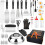 (30-piece set) Set di 40 utensili per barbecue da esterno con grembiule e clip 2
