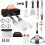 (20-piece set) Stainless Steel BBQ Tool Set with Griddle Spatula 1