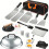 (17-piece set) Stainless Steel BBQ Tool Set with Griddle Spatula 1
