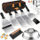 (29-piece set) Stainless Steel BBQ Tool Set with Griddle Spatula 1