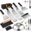 (24-piece set) Stainless Steel BBQ Tool Set with Griddle Spatula 1