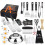 (137-piece set) Stainless Steel BBQ Tool Set with Griddle Spatula 1