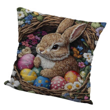 Skurriler Kissenbezug „Furry Friend“, 45 cm, robuste-10