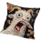 45Cm Lovely Animal Pattern Pillow Cover Soft Fabric-3 1
