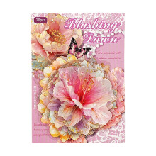 Waterproof Decorative Sticker for Scrapbooking-Soft mist powder