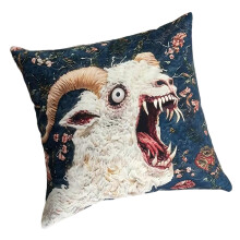 Lovely Pet Designs Quadratischer Kissenbezug, 45 cm, waschbar-36