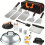 (34-piece set) Stainless Steel BBQ Tool Set with Griddle Spatula 2