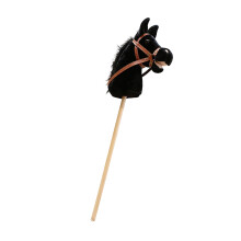 False Horse Head Toy with Wood Wheels Perfect For Festivals-A