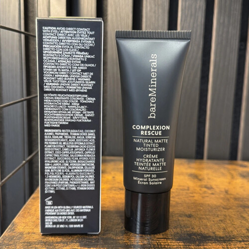 bareMinerals Complexion Rescue Bare Minerals Natural Matte Tinted Moisturizer 35ml Vanilla 1