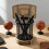 Handgemaakte houten basketbalstandaard stijl multifunctionele 6