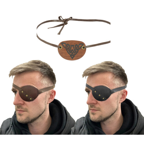 Patchs pour les yeux de Pirate Steampunk, accessoires de-2 1