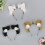 Accessoire de cheveux oreilles d'animaux doux de qualité-Noir 7