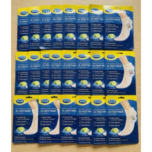 24x Scholl Intensive Nourishing Foot Mask Lime & Urea Bundle Pair Disposable