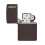 Zippo Zippo Lighter Classic Brown Zippo Logo Matte Windproof Flame Refillable Fuel 2