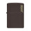 Zippo Zippo Lighter Classic Brown Zippo Logo Matte Windproof Flame Refillable Fuel 1