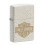 Zippo Zippo Harley Davidson Lighter Mercury Glass Effect Laser Engraved White Gold 1