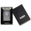 Zippo Zippo Lighter American Metal Emblem Windproof Flame Refillable Lighter Black 6