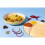 Typhoon Multi-Cuisine Bowl & Divider Plate Stoneware Curry Bowl Bread & Dip Plate 23cm 3