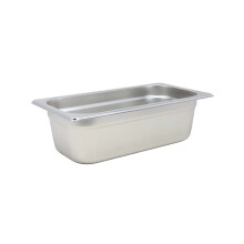 Stainless Steel Gastronorm Pan 1/3 x 10cm Container Food Storage Catering Tray